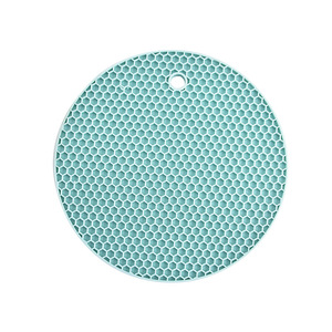 Round <b>Silicone</b> Trivet <b>Mats</b> 7 Inch Heat Resistant Non-Slip Pot Holders Jar/Spoon Holder Drying <b>Mat</b> & Coaster Made in China - Product Image 6