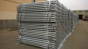 دعامة فولاذية أنبوبية مجلفنة بالغمس الساخن للخدمة الشاقة قابلة لتعديل الارتفاع لدعم السقالات - Product Image 3