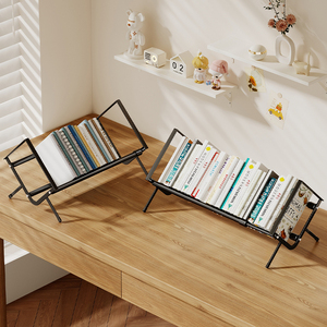 Nuevo diseño sobre la estantería de escritorio, estantería escalable, estante de escritorio de pie para niños, estantería de cabecera con ventana - Product Image 4