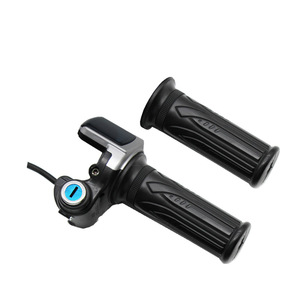 Empuñadura de 48V con bloqueo de potencia y pantalla de visualización, para bicicleta eléctrica, motocicleta, manillar de conducción - Product Image 5