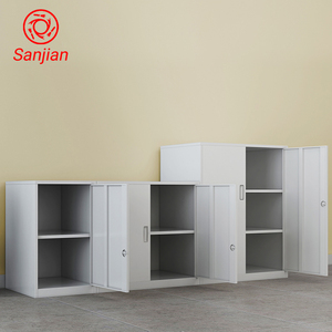 Sanjian Export Steel Small Size <strong>Low</strong> Height Filing Single Door with 2 Drawer Adjustable Shelves Steel Metal File <strong>Storage</strong> <strong>Cabinet</strong> - Product Image 5