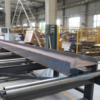Ligne de découpe laser entièrement automatique FINCM pour poutres en acier en H, équipement industriel de traitement de l'acier structurel avec cabine de protection