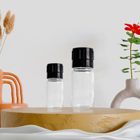 Vente en gros 150ml Outils à main Cruet Épice Sel Moulin à poivre Conteneur en verre Bouteilles de meulage