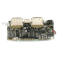 Chipsship OriginalMobile power boost 5V banque de charge 18650 batterie au Lithium double carte de circuit USB module d'alimentation à affichage numérique