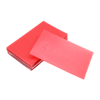 TM012 Zogar plaque de base de moulage de modélisation de matériel de laboratoire dentaire feuille de cire rouge, cire de morsure rose dentaire