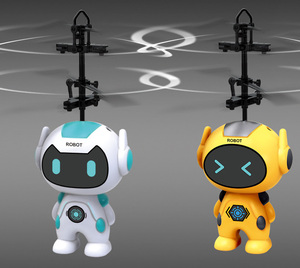 Bay bóng bay không người lái <span class=keywords><strong>robot</strong></span> đồ chơi trong nhà trò chơi hồng ngoại cảm ứng RC bay Máy bay trực thăng đồ chơi cảm ứng bay <span class=keywords><strong>Robot</strong></span> cho cậu bé - Product Image 6