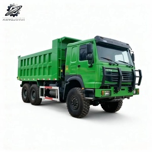 Camión Volquete Howo 6x4 Usado, Diésel, de Servicio Pesado, Marca China Original Sinotruk, Camión Volquete Howo para Construcción y Minería, en Buenas Condiciones - Product Image 1