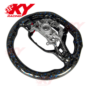 Volant de direction en fibre de carbone forgée personnalisé avec LED RPM pour Honda Civic Accord Sport Sedan 11e génération, pour Acura Integra 2021-2026 - Product Image 4