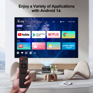 Proyector Pequeño XNANO HA109 al por Mayor, Ligero y Portátil de 0.4kg para Interiores y Exteriores, Proyector 4K para Juegos, Fiestas y Películas, 720P LCD LED - Product Image 5