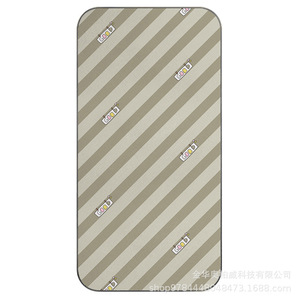 Buena alfombrilla de planchado rectangular de tela no tejida, aislante del calor, plegable, tipo vertical, funda para tabla de planchar ropa doméstica - Product Image 1