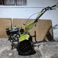 Mini-machines agricoles à moteur diesel pour jardins agricoles, motoculteur rotatif pour vergers et machine de travail du sol