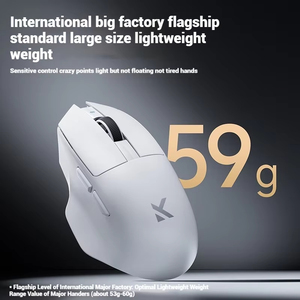 Juegos electrónicos inalámbricos G7 para computadora, oficina inalámbrica, ergonomía ligera, alto rendimiento, bajo consumo de energía - Product Image 6