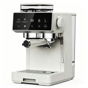 <span class=keywords><strong>Machine</strong></span> <span class=keywords><strong>à</strong></span> <span class=keywords><strong>café</strong></span> <span class=keywords><strong>expresso</strong></span> professionnelle 1350 W <span class=keywords><strong>avec</strong></span> écran tactile numérique, système de chauffage simple 20 bars, <span class=keywords><strong>filtre</strong></span> SUS304 <span class=keywords><strong>et</strong></span> moulin intégré - Product Image 2