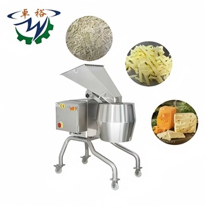 Grande capacità automatica Mozzarella trinciatrice taglio cetrioli fetta di carota di patate tagliuzzata fettina sottile - Product Image 1