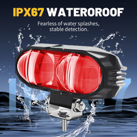 DC10-80V bleu et rouge Spot Light 15W lampe à LED pour chariot élévateur Blue Point Danger Zone autres accessoires de lumière de voiture