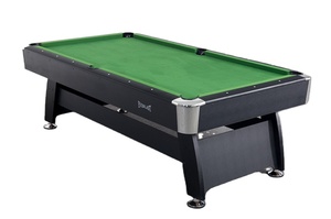 Mesa de <span class=keywords><strong>billar</strong></span> estándar americana de <span class=keywords><strong>7</strong></span>/8/9 <span class=keywords><strong>pies</strong></span> más vendida para negocios, ocio, entretenimiento, cojín, Material de goma - Product Image 2