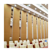 Cloison mobile moderne en MDF entièrement pliable avec peinture de paysage chinois pour entrée, salon, bureau