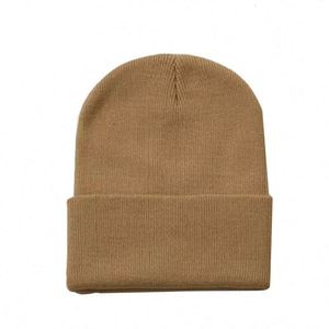For Men Fleece Line Knitted Outdoor Caps Slouchy Cuffed Winter Beanie Soft Warm Knit Beanies Ski <b>Hats</b> - Product Image 3