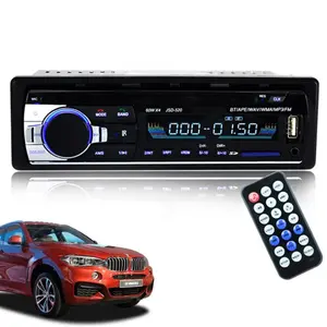 1 Din JSD-520自动MP3播放器12v仪表盘JSD520 avtomagnitola汽车收音机立体声辅助自动支持调频收音机