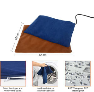 Alfombra Térmica Eléctrica para Mascotas, Moderna y de Lujo, de 65x40cm, 12V, USB, para Perros, Todas las Estaciones, Fabricante OEM - Product Image 1