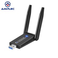 Adaptador Wi-Fi 5 de Doble Banda AC1300, Adaptador USB BT 5.4, Dongle USB de Doble Banda 2.4/5GHz, Receptor Inalámbrico para Portátil, Compatible con Windows 10/11