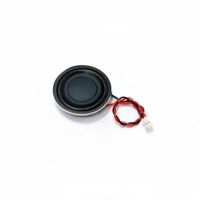 Haut-parleurs micro 8 ohms 2 watts, 28 mm ronds ultra-minces, hauteur 4,9 mm, pleine gamme 750 Hz, son puissant 96 dB, haut-parleurs composites avec fil