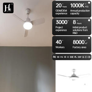 Ventilador de Techo con Luz LED de Estilo Minimalista Contemporáneo, Multicolor Opcional, Control de Pared, 3 Aspas de ABS, Motor AC, 6 Velocidades, Regulable - Product Image 5