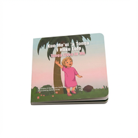 Livre cartonné personnalisable Xinhe avec impression offset sur carton pour l'apprentissage précoce des enfants - Lecture interactive et design à couverture rigide