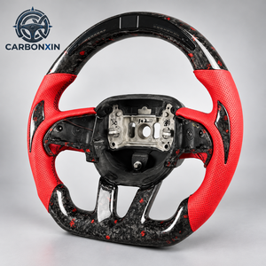 Volante Deportivo de Fibra de Carbono Forjado para Dodge Charger GT Challenger Durango SRT Scatpack 2019 2018 2021 - Product Image 4