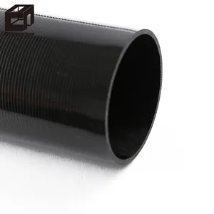 High Pressure 3k Roll-wrapped CFRP Carbon Fiber Tubes 30mm 50mm Carbon Fiber Exhaust Pipes Tubes