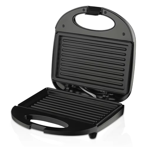 Sandwichera Eléctrica de Doble Cara con Recubrimiento Antiadherente, Prensa para Paninis, para 2 Rebanadas, Ideal para Desayunos - Product Image 6