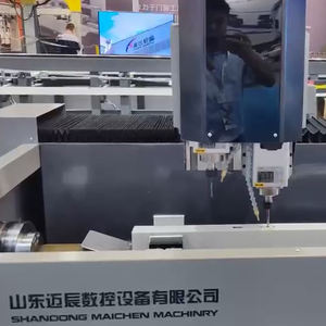 Alüminyum Profil İçin Üç Yüzey İşleme CNC Çift İş Mili Delme Freze Makinesi - Product Image 6