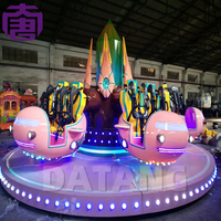 Ampoules décoratives LED IP65 en plastique de petite taille pour manèges de parcs d'attractions, vente chaude, Space Tumble avec éclairage ponctuel