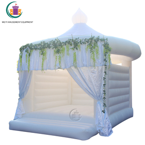Phổ Biến <span class=keywords><strong>Inflatable</strong></span> Trắng Nhảy Nhà <span class=keywords><strong>Bouncer</strong></span> Lớn Màu Trắng Dành Cho Người Lớn <span class=keywords><strong>Inflatable</strong></span> Wedding Bouncy Castle - Product Image 1