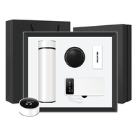 2025-26 Tasse en acier inoxydable personnalisée de luxe promotionnelle pour les entreprises sérigraphiée sur soie Banque d'alimentation pour haut-parleur Nouveau coffret cadeau