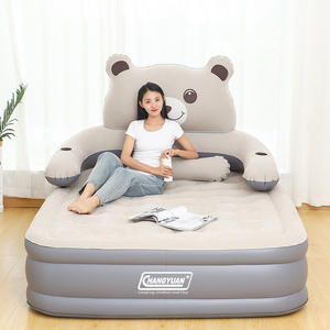 Colchón de aire inflable con bomba eléctrica integrada, cama alta, se puede personalizar - Product Image 1