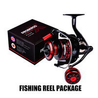 Reel Pancing Logam Horizon 4BB, Reel Pancing Ikan Mas DC, Perlengkapan Pancing, Carretilha Casting Fishing Reel