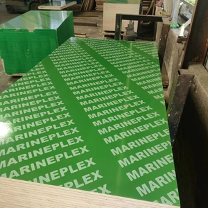 <span class=keywords><strong>Le</strong></span> <span class=keywords><strong>film</strong></span> marin en plastique vert de la feuille 18mm de contreplaqué de pp a fait face au contreplaqué pour la construction - Product Image 5