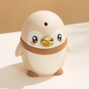 Penguin Toothpick Holder Automatic Push Button Plastic Cartoon Cute Design For Table Use - Product Image 4