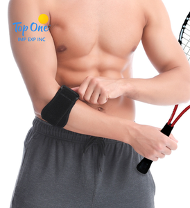 Top One Professional Tennis Codo Brace Soporte Compresión efectiva Gimnasio Deportes Brazo Codera Manga para aliviar el dolor Protección - Product Image 3