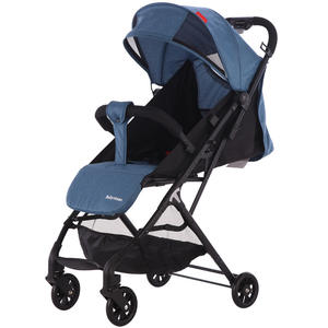 Cochecito para Bebé Babystone T6 High View, Color Morado, Estructura Metálica, Capacidad de 25 kg, Plegable y Portátil - Product Image 2