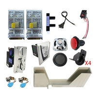 Kit de machine de jeu de boxe Amusement Arcade King en métal, version anglaise, pour pièces de rechange, électronique, avec système de rédemption de prix, pour jeux de sport de rue