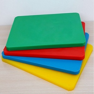 Nhà Máy Bán buôn đầy màu sắc PE nhựa thớt thiết lập cho nhà bếp Sử dụng-rau thớt Board - Product Image 1