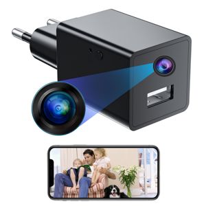 Cámara de Seguridad Inteligente Inalámbrica Mini con Detección de Movimiento y Cargador USB HD 1080P - Product Image 1