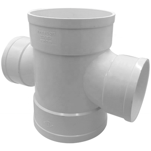 Hydy uPVC PVC Ống lắp 4 cách nối chéo doanh Tee - Product Image 2