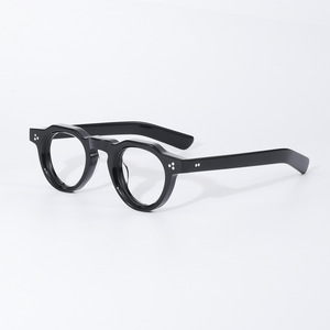 Handmade Retro rùa Địa Ngục Kính mắt Frames For men Nhật Bản Châu Âu Mỹ phong cách dày bảng đen cạnh rộng cận thị - Product Image 4