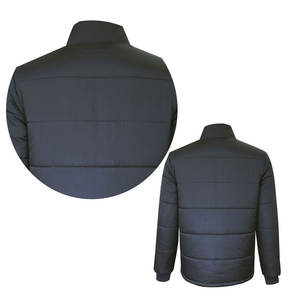 OEM Custom Men's <b>Thin</b> Bubble Oversized Puffy Puffer Winter <b>Jacket</b> Solid Color <b>Waterproof</b> Eco-Friendly Custom Logo Winter <b>Jacket</b> - Product Image 4