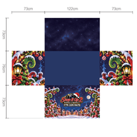 Taplak Meja Iklan Warna-Warni CMYK yang Dipersonalisasi, Bahan Rajut Warp 250GSM, Penutup Meja Pameran untuk Acara