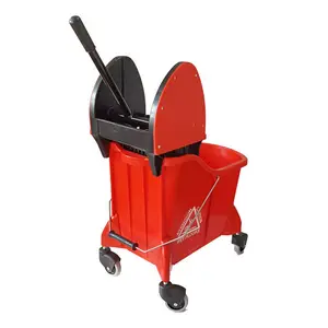 Zware Ontwerp 501-700Ml 360 Wringer Mop Trolley 32l Dons Dons Dop Wringer