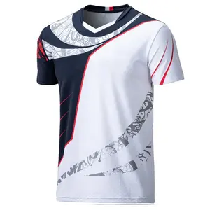 Vêtements de <span class=keywords><strong>badminton</strong></span> personnalisés respirants à séchage rapide, sublimation personnalisée, t-shirt de tennis à séchage rapide - Product Image 4